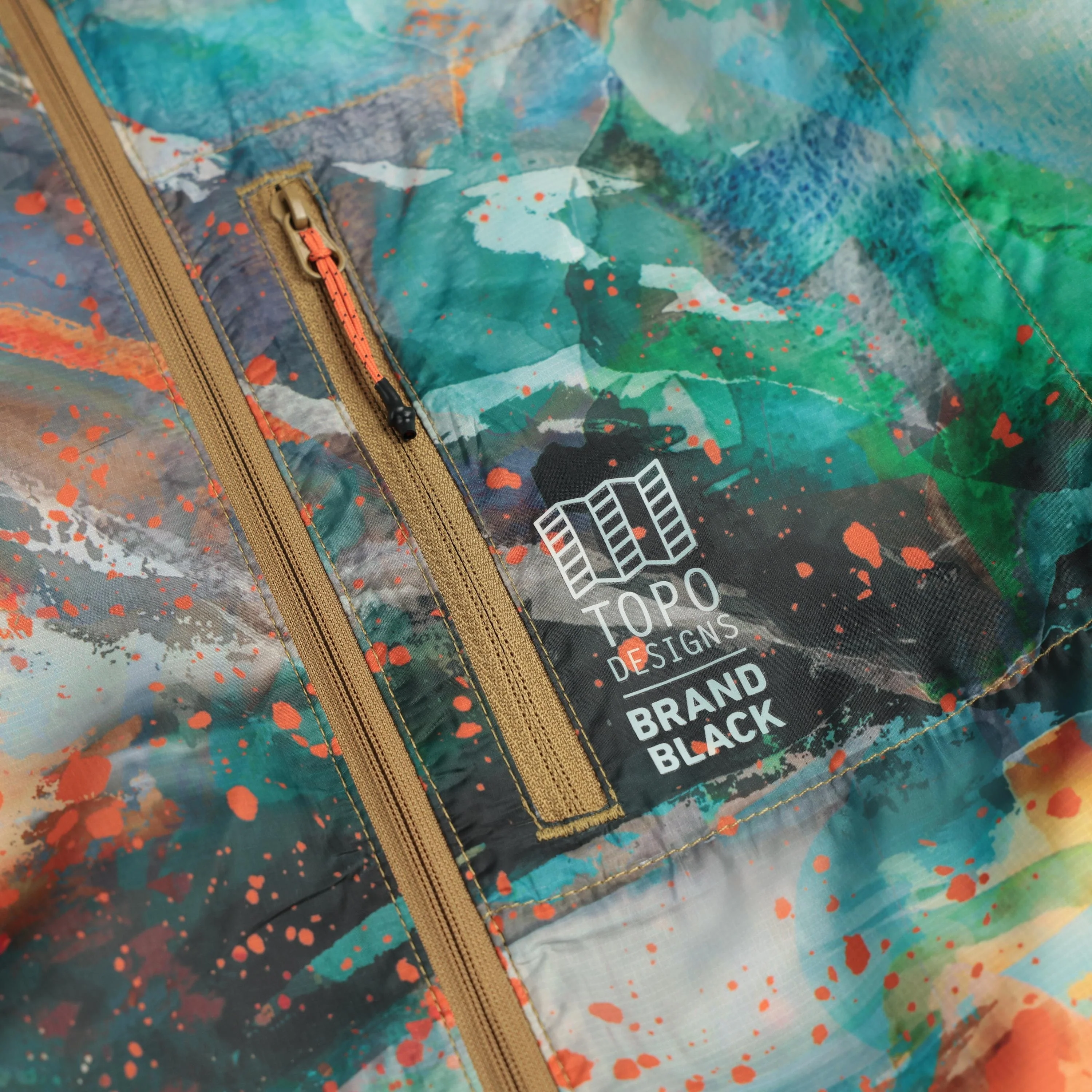 Topo Designs x Brand Black Global Ultralight Packable Jacket - Men's - Final Sale - Image 4